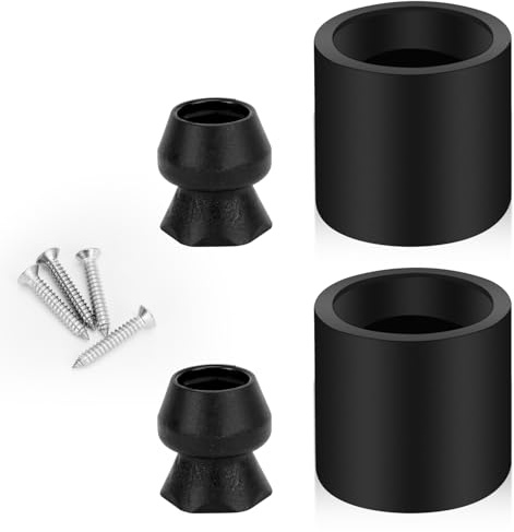 NQEUEPN 2pcs Support de Porte De Remorque Kit, Support de Porte Camping-Car Support de Porte de Pare-Chocs en Caoutchouc Pare-Chocs de Porte de Remorque Accessoires pour Camping-Cars Remorques