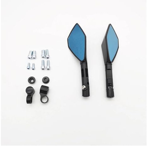 Lenkerendenspiegel Motorradzubehör Rückspiegel Seitenspiegel Für Suzuki Für Gladius SFV650 SV650 Für Volusia Für Gemma Rückspiegel Seitenansicht am Lenker(Kurz)