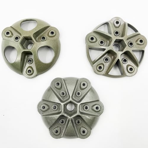 ZHOZHUT 3/5/6 Blades Wind Turbine Hub Wind Turbine Wheel Hub Accessories Wind Turbine Windmill Accessories Hub 3 Blades 5 Blades 6 Blades Wind Turbine Accessories Metal Material,3 Blades