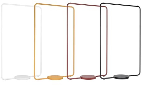 Natural Goods Berlin 1x Kleiderständer DOT - Stabiler Kleiderständer Schwarz - Garderobenständer Metall - Klamotten Ständer 160x100cm - Garderobe Schwarz Metall - Garderobenständer Klein