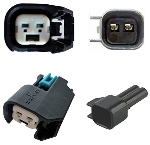KFZ Ersatz Stecker – Einspritzdüse Benziner – BOS EV6 / EV14 BLACK (SET) 15419715, 72098-06, 34062-0047