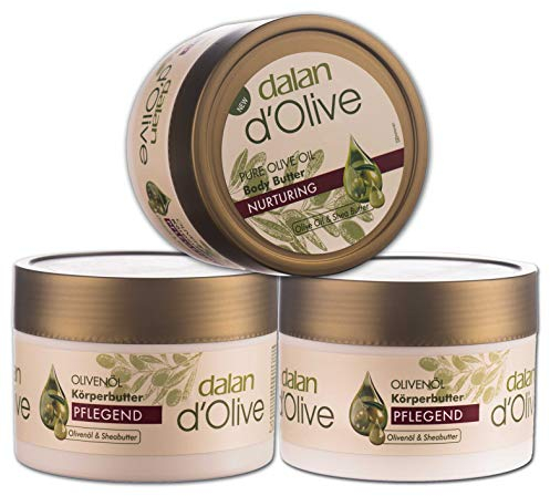 3x Dalan d´Olive Bodybutter 250ml Körperbutter
