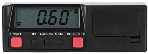 Calibro Angolare Digitale, Goniometro Elettronico Magnetico Preciso, Inclinometro di Livello, di Piccole Dimensioni, Ampia Applicazione e Buone Prestazioni, per Misure di Angolo e Livello