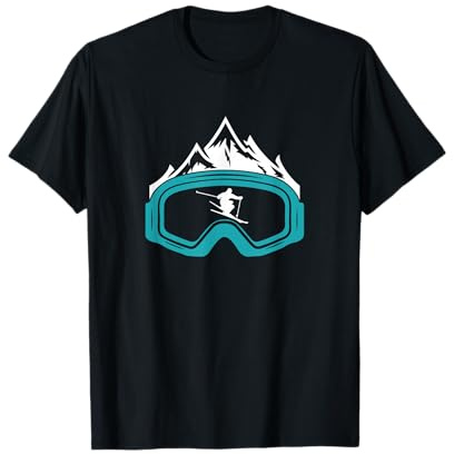 Ski Skifahren Wintersport - Apres-Ski Skifahrer T-Shirt