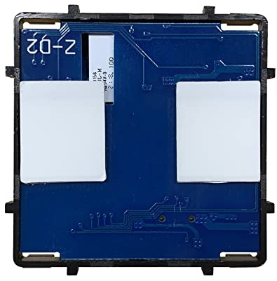 BSEED Smart ZigBee Lichtschalter EU Standard 2 Fach 1 Weg Touch Lichtschalter mit LED-Anzeige (Hub erforderlich)