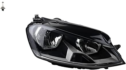 Johns, Scheinwerfer Halogen passend für VW Golf VII 5G1 BA5 12-16 Rechts + Leuchtmittel