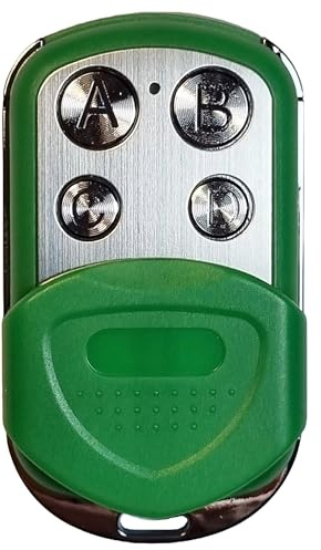 AG MATIC Universal Multi-Frequency Garage Door & Gate Remote Control Cloner Duplicator All Fixed Code & Some Rolling Code ASK/FSK 433-868MHz. (Pack of 1 Green)