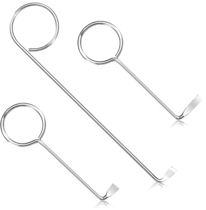 3 Stück Dietrich Set Profi Buntbartschlüssel Universal Lockpicking Set für Zimmertür Türöffnungswerkzeug Lock Picking Tool Set Dietrich Schlüssel für Schrank