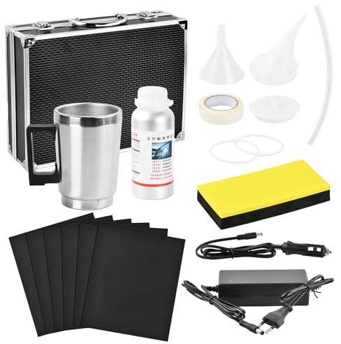 Focenat Kit de réparation de phares, 800g Polish Phare Voiture, kit de Polissage de phares de Voiture, Kit de Restauration de Phares, Tasse d'atomisation, pour réparation de Flou jaunissement Rayures
