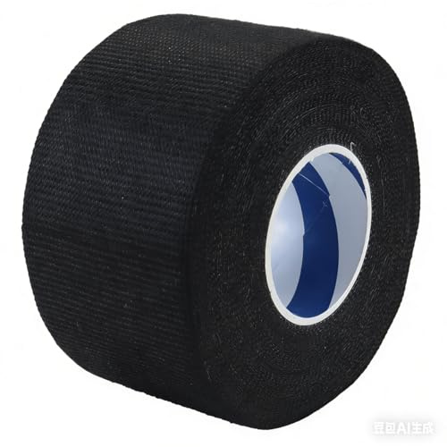 Gurtt 2 Unidades De Cinta Aislante Textil, Cinta Aislante Térmica Textil, para Cableado Interior Y Exterior, Agrupamiento De Cables, Protección De Cables (50 Mm X 15 M)