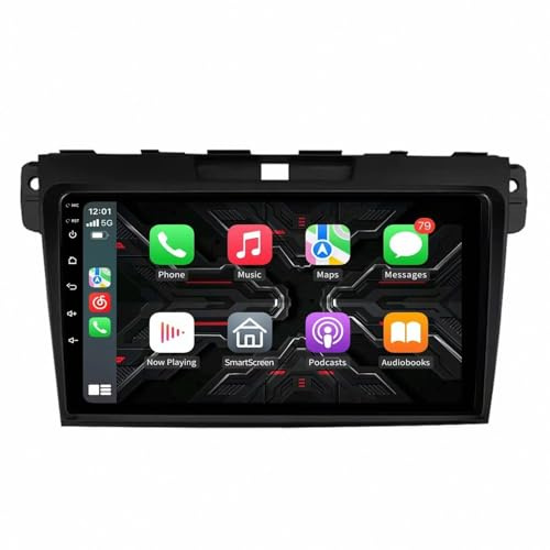 Autoradio 2 Din Bluetooth per Mazda CX7 CX-7 CX 7 2008-2015 Touchscreen Stereo Auto Bluetooth con Schermo, Radio Auto con Mirror Link/Usb/Supporta Telecamera, 4 Nucleo 4G+64G