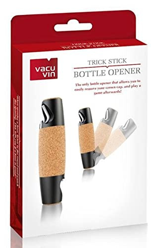 Vacu Vin Trick Stick Flaschenöffner braun