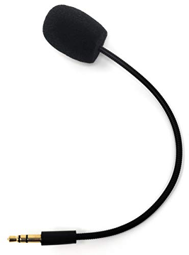 Micrófono de juego de 3,5 mm TNE Boom Mic para PDP Afterglow AG 6 con cable para juegos y auriculares Turtle Beach Ear Force
