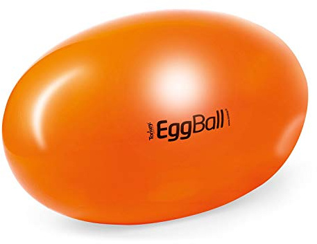 Original PEZZI Eggball Standard 55 cm orange Sitzball Gymnastikball Pezziball