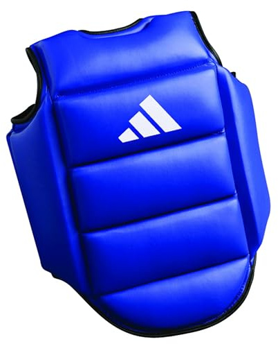 adidas Plastron réversible (Couleur : Rouge/Bleu - Taille : XS)