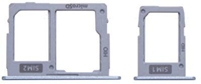 Try Plateau argenté pour version bleue logement porte carte SIM1 SIM2 + fente pour carte mémoire micro SD compatible pour Samsung Galaxy J330 J330F / J530 J530F / J730 J730F (J3 J5 J7 2017)