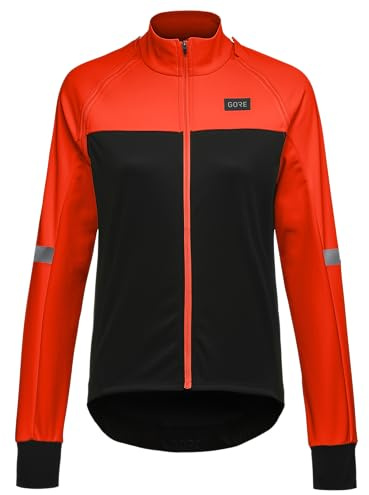 GOREWEAR Phantom Veste Femme, Black/Fireball, 40