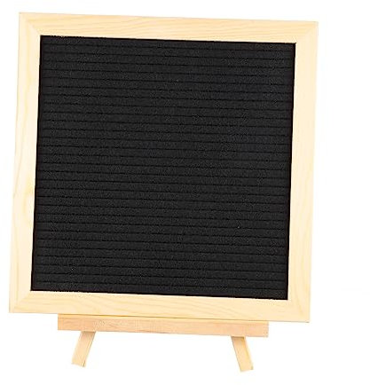 MAGICLULU 1 Satz Nachrichtentafel Buchstabe Ein Ornament Diy Messageboard Auswechselbares Letterboard Schild Aus Filz Hausgemachte Ornamente Holz Rahmen Aus Kiefer Zubehör Büro