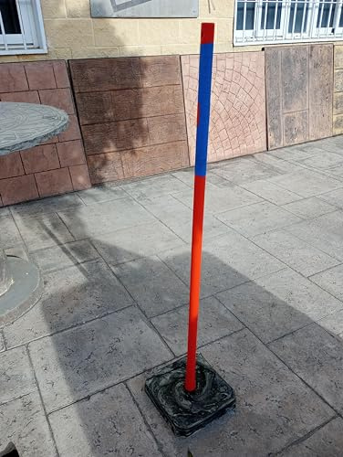 Tamper/Pisón Antivibración para Hormigón Impreso – Base Cuadrada 28×28 cm – Ideal para Moldes y Texturizado Profesional