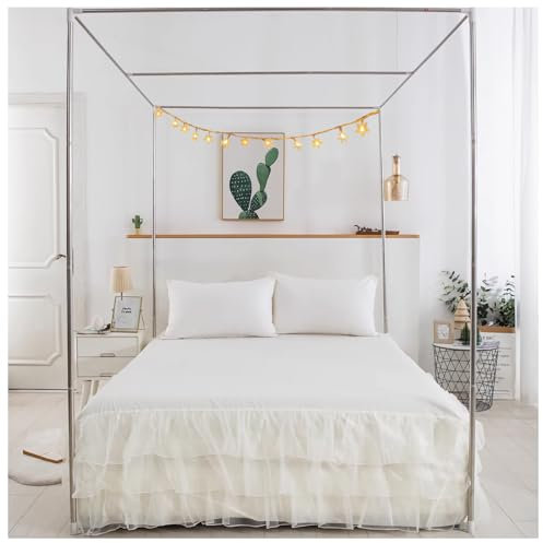 Bettrahmen, Bettrahmen, Betthimmel, Rahmen für 4 Ecken, Betthimmel, Pfostenrahmen, Bettrahmen, Bettrahmen, Bettrahmen, Außenbettstütze, Baldachin, King-Size-Bett
