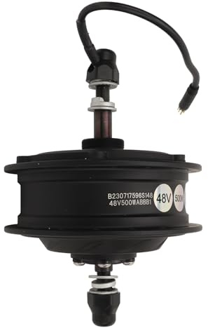 Senrusa 48V 500W Electirc Fahrrad Nabenmotor Bürstenloser Hinterradnabenmotor Antrieb Wasserdicht Metall elektrisch für Fahrrad-Upgrade-Teile