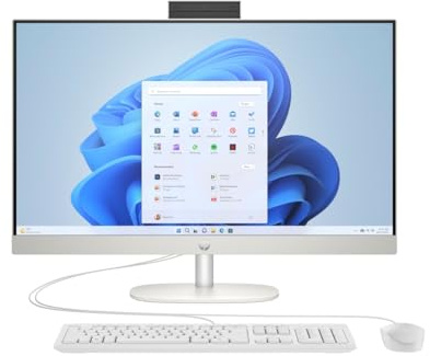 HP 27-cr2155ng - All-in-One (Komplettlösung) - Core Ultra 5 225U - RAM 16 GB - SSD 1 TB - NVMe - Intel Graphics - 1GbE - Bluetooth 5.3 - Wi-Fi 6 - WLAN: 802.11a/b/g/n/ac/ax - Bluetooth 5.3 -