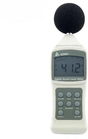 Misuratore di rumore a 3 bit AZ8921, misuratore di livello sonoro in decibel, misuratore di rumore portatile