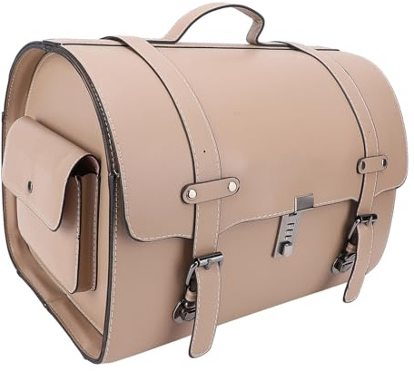 RASTKY 29,5 L Stilvolle Motorrad-Hecktasche mit Schnellverschluss, wasserdichte Motorrad-Helmtaschen für Hinten, Passend für Sitz