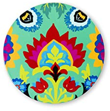 Excelsa New Delhi Sottopentola, Ceramica dolomite e sughero, Cm. 16 x 16