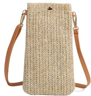 Dasellfa Borsa Porta Cellulare Tracolla, Porta Cellulare da Collo, Mini Borsa a Tracolla Cinghie Regolabili Staccabili, Borsa Tracolla Donna Piccola