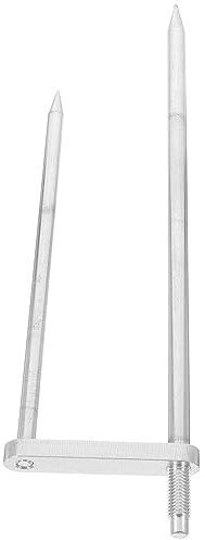 Amosfun Edelstahl-Regenschirm-ankerhalter Bodenschirmhalter Für Strandangeln Regenschirm Metall-ankerständer