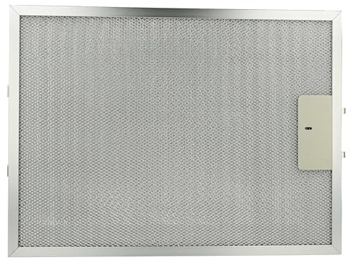 vhbw Filter Metallfettfilter Dauerfilter kompatibel mit AEG DU 4361-M 94212274701, DU 4361-W 94212274801 Dunstabzugshaube - 38 x 28,3 x 0,9 cm, Metall
