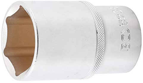 Llave de vaso hexagonal, larga | entrada 12,5 mm (1/2) | 38 mm