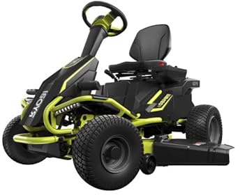 Tondeuse Rider RYOBI 48V Brushless - Coupe 96 cm - RM480E