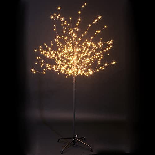 Arbol luminoso Led 1,5 metros, 400 Led Luz Cálida