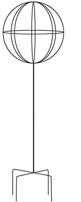 Tuteurs pour Plantes Planche sphérique grimpant Monte Forfait Fleur Vigne Support Rack étagère Jardin Balcon Fleur Plante Pilier Trellis Support Support pour Plantes