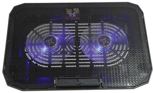 ABOOFAN Laptop Cooling Base Rack Silent Fan for Desktop Use Multifunctional Cooling Notebook Stand Portable Cooler Fan Accessory for Computer Radiator