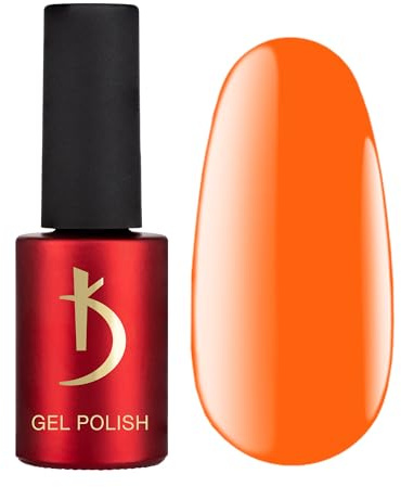 Kodi Professional Smalto Semipermanente - Orange - Gel Nail Polish Bright Collection UV LED -7ml- Smalto Unghie Gel di Lunga Durata in colori esclusivi - 50BR