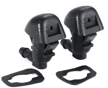 Rufutle Scheibenwaschdüsen für Honda Pilot MK2 2009-2015, ABS Frontscheibe Wiper Washer Düsen 76810-SZA-A01ZA