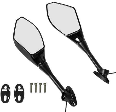 FACSER Seite Rückspiegel Blinker Integrierte Spiegel Licht Motorrad Weitwinkel Rückspiegel Für CBR600RR Für CBR1000RR 2004-2007 Lenkerendenspiegel Motorrad