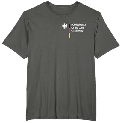 Bundesinstitut für Bierpong Champions | Lustiges Bierpong T-Shirt