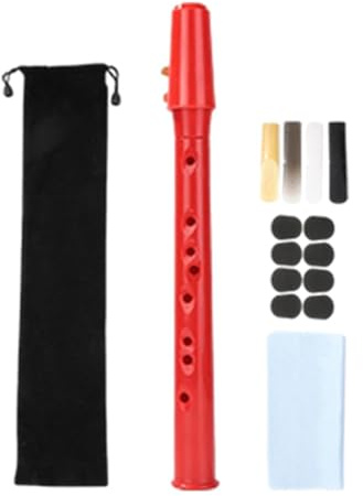 Portable Pocket Saxophone, Saxophone Instrument, Beginner Saxophone Set | Daily Practice Saxophone, Saxophone Instrument for Daily Practice, Stage Performance, and Concert