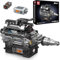 Mould King V12 Engine Building Blocks Set, 10205 Engine Model That Runs, Mini Engine Build Kit for Adults with Battery Box and Motor, Engineering Construction STEM Toy for Children Boys Girl(733 Pcs)