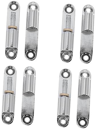 Uonlytech 4pièces Charnière De Rénovation Métallique Charnière De Porte à Visser Pour Portes Intérieures Résistante Et Silencieuse