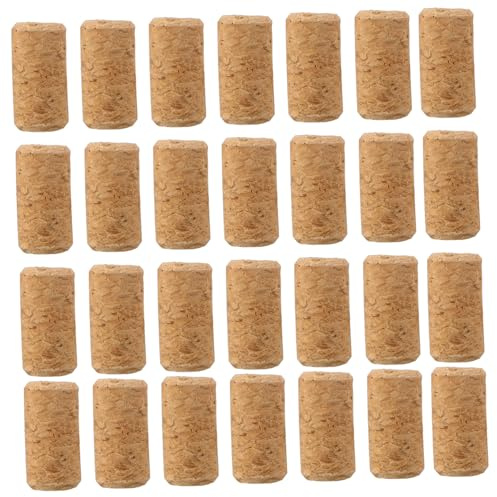 BAZEITFLOW 50piezas Corchos De Vino Tapones De Corcho para Botellas De Vino y Vidrio Granel Uso Bodegas y Restaurantes