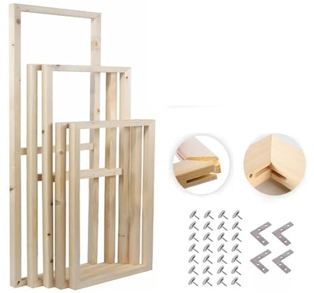 Träramar för canvasdukar, Gör-det-själv trä Canvas bårstänger Kit for diamant oljemålning Färg A flera storlekar(30x40cm)