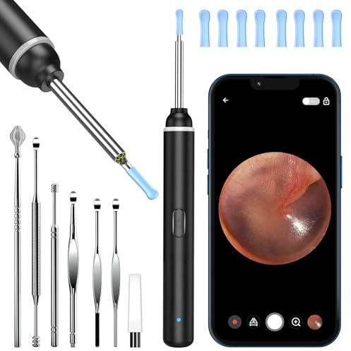 Ear Wax Removal Kit, 1920P HD Ear Cleaner with Camera Ear Wax Remover Tool