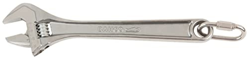 Bahco Schraubenschlüssel Rollgabelschlüssel, Einstellbar Griff, Backenweite 31 mm, / Länge 255mm