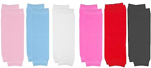 juDanzy Newborn 6 Pack Baby Leg Warmers (Girls Newborn 6 Pack)