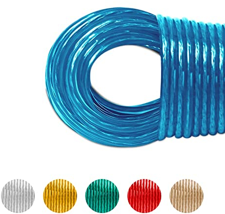 Stendibiancheria 35 metri con anima in acciaio - MADE IN HOLLAND - resistente alle intemperie e lunghissimo - stendibiancheria antiscivolo per casa e campeggio - extra resistente -LaundrySpecialist